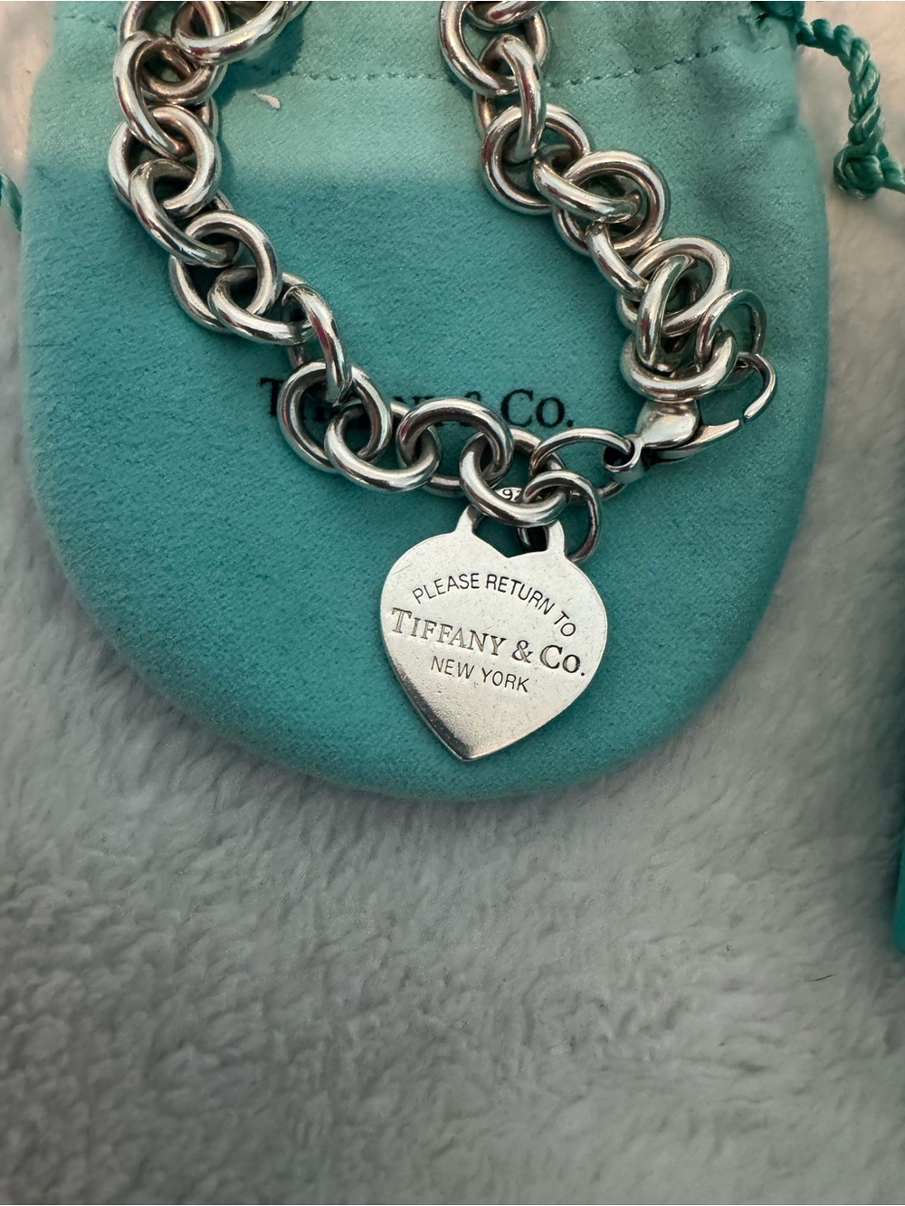 Tiffany & Co. Return to Tiffany Heart Tag Bracelet Silver. - Picture 4 of 4